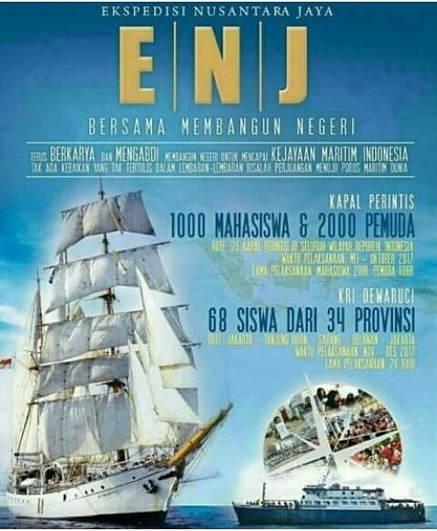 BANTEN MENGIRIMKAN 3 PUTRA/I DALAM EKSPEDISI NUSANTARA JAYA TAHUN 2017