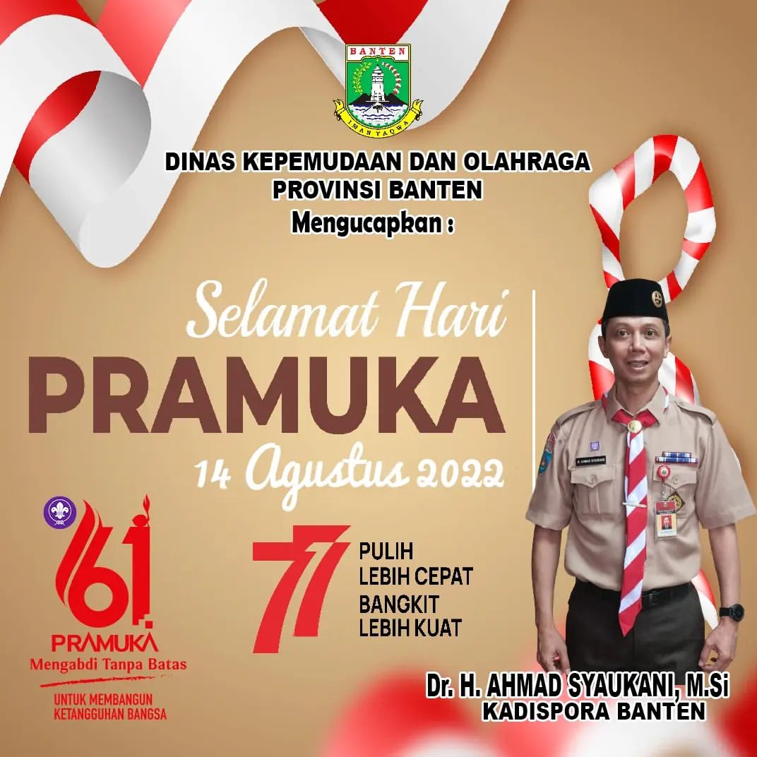 Selamat Hari Pramuka yang ke-61