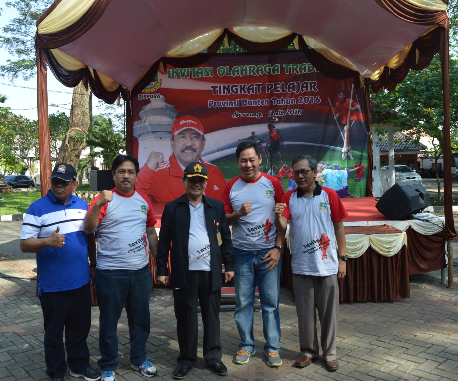 DISPORA Prov. Banten Melaksanakan Invitasi Olahraga Tradisional Tk. Provinsi Banten.