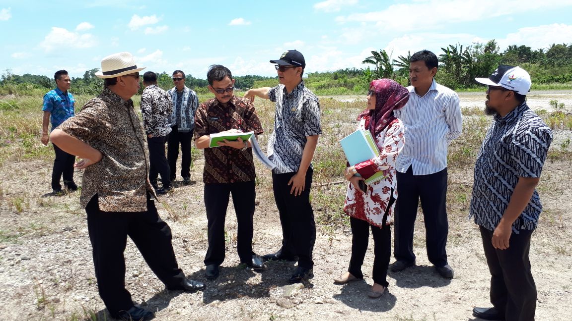 GUBERNUR BANTEN MENINJAU LANGSUNG KAWASAN SPORT CENTRE