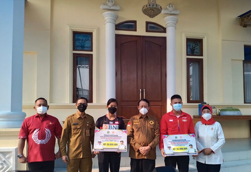 Pemprov Banten Beri Penghargaan Untuk Atlet Berprestasi