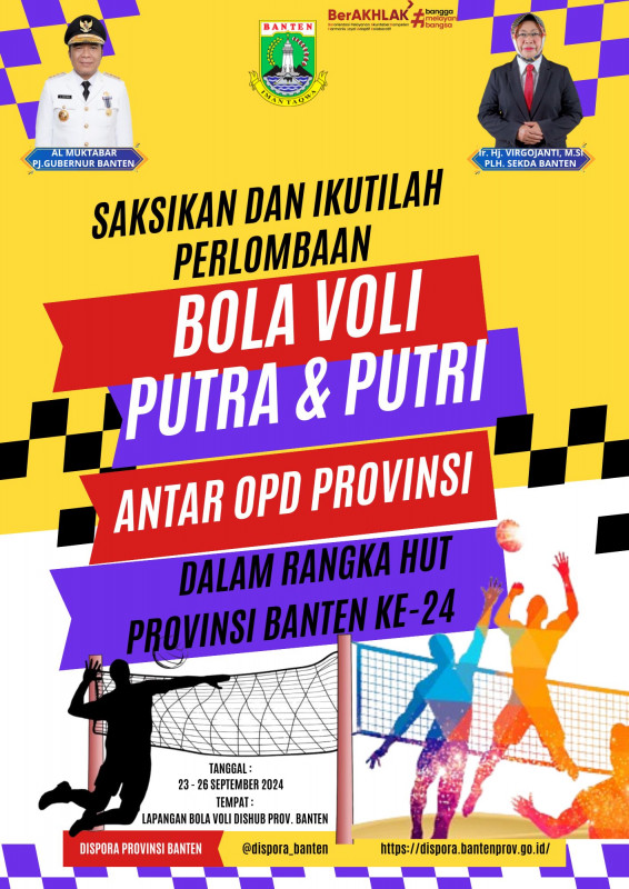 PERLOMBAAN BOLA VOLI PUTRA & PUTRI ANTAR OPD