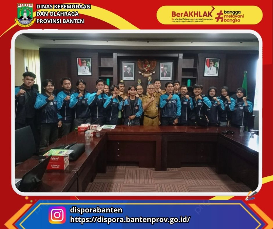 Audiensi Universitas Situs Jaya Banten dan UKM Formasi (Forum Olahraga Mahasiswa) UIN Banten