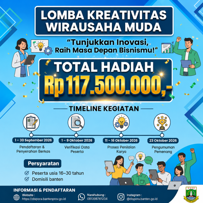 LOMBA KREATIVITAS WIRAUSAHA MUDA