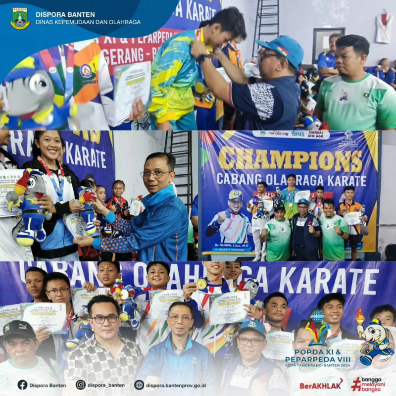 UPP CABOR KARATE PUTRA DAN PUTRI POPDA XI BANTEN 2024 KOTA TANGERANG