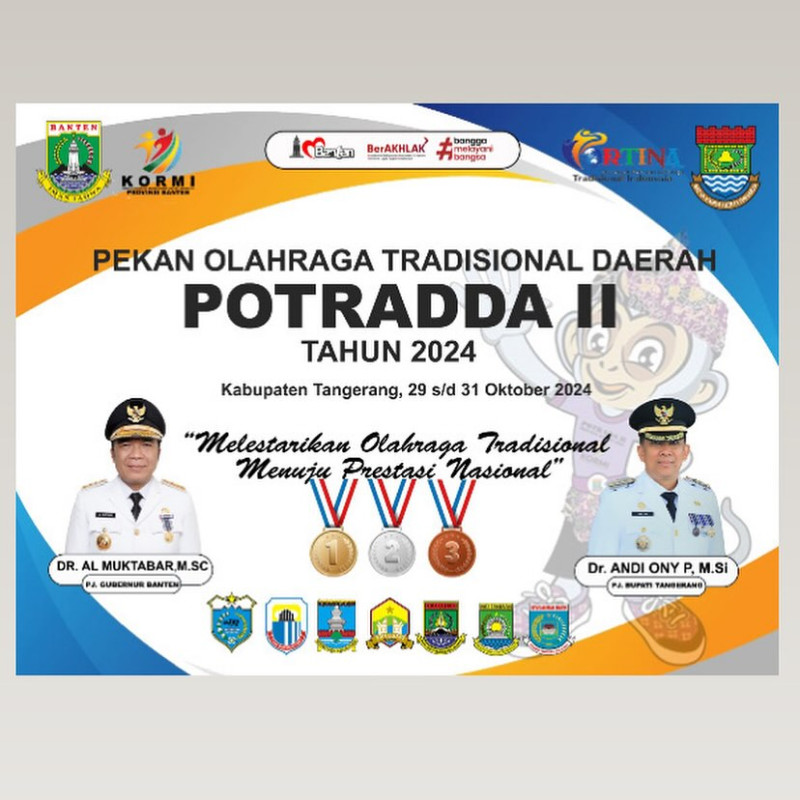 Pekan Olahraga Tradisional Daerah (POTRADDA) II PROVINSI BANTEN 2024
