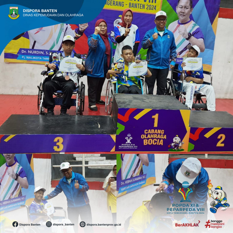 Perolehan Medali Sementara PEPARPEDA VIII