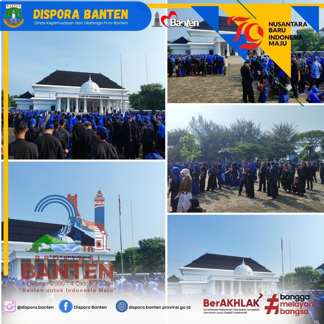 UPACARA HUT PROVINSI BANTEN KE-24