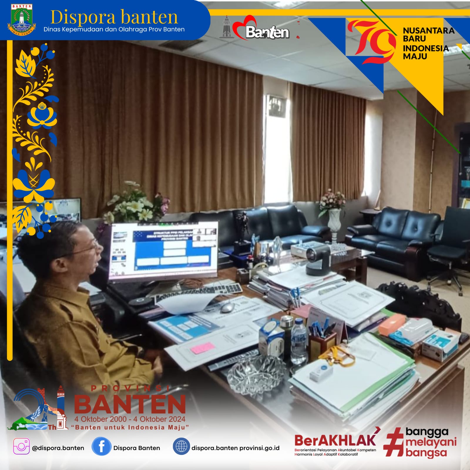 Presentasi Monitoring dan Evaluasi Keterbukaan Informasi Publik