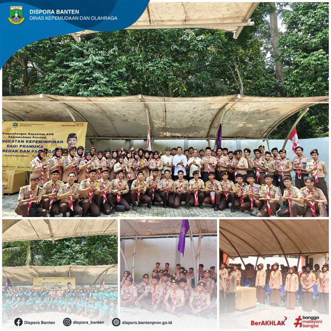 KEGIATAN PENGEMBANGAN KAPASITAS SDM KEPRAMUKAAN PROVINSI BANTEN