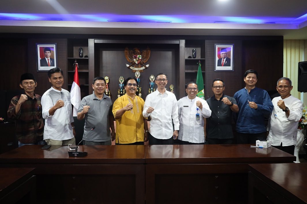 Acara lepas sambut pejabat Dispora Provinsi Banten