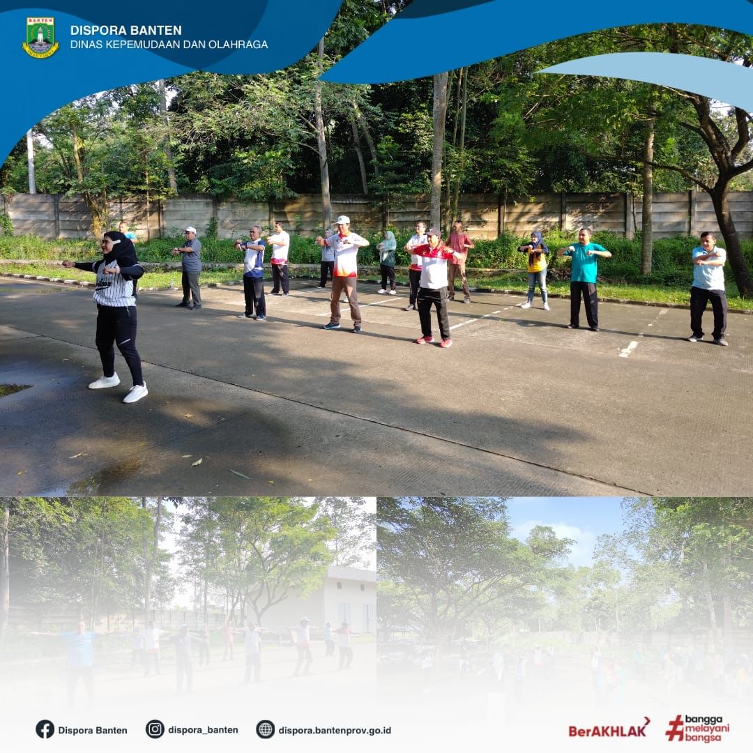 SENAM KESEGARAN JASMANI PEGAWAI DISPORA BANTEN