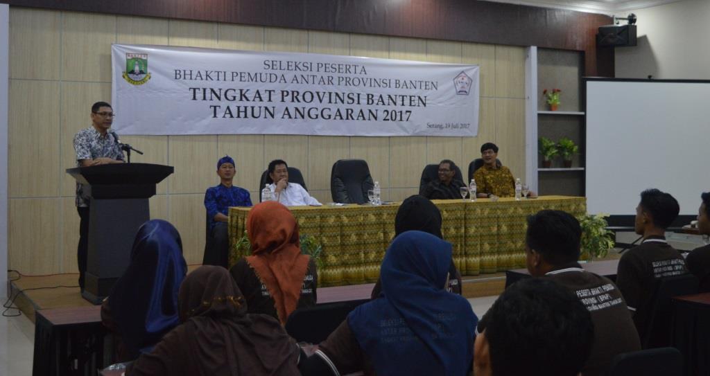 SELEKSI BHAKTI PEMUDA ANTAR PROVINSI (BPAP)  TAHUN 2017